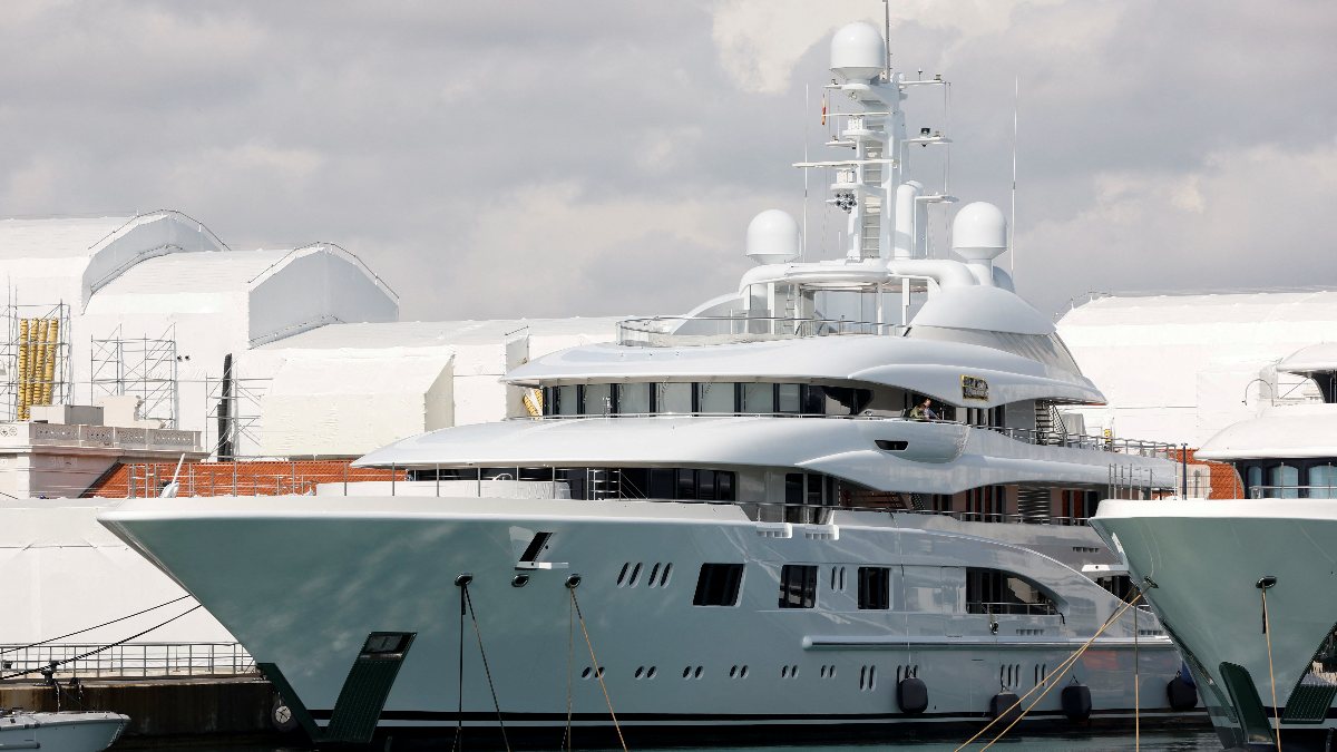Spain seized 140 million dollar yacht of Russian businessman