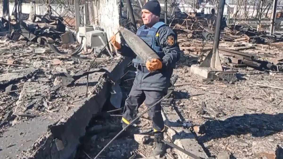 91 bombs belonging to Russian troops seized in Chernihiv