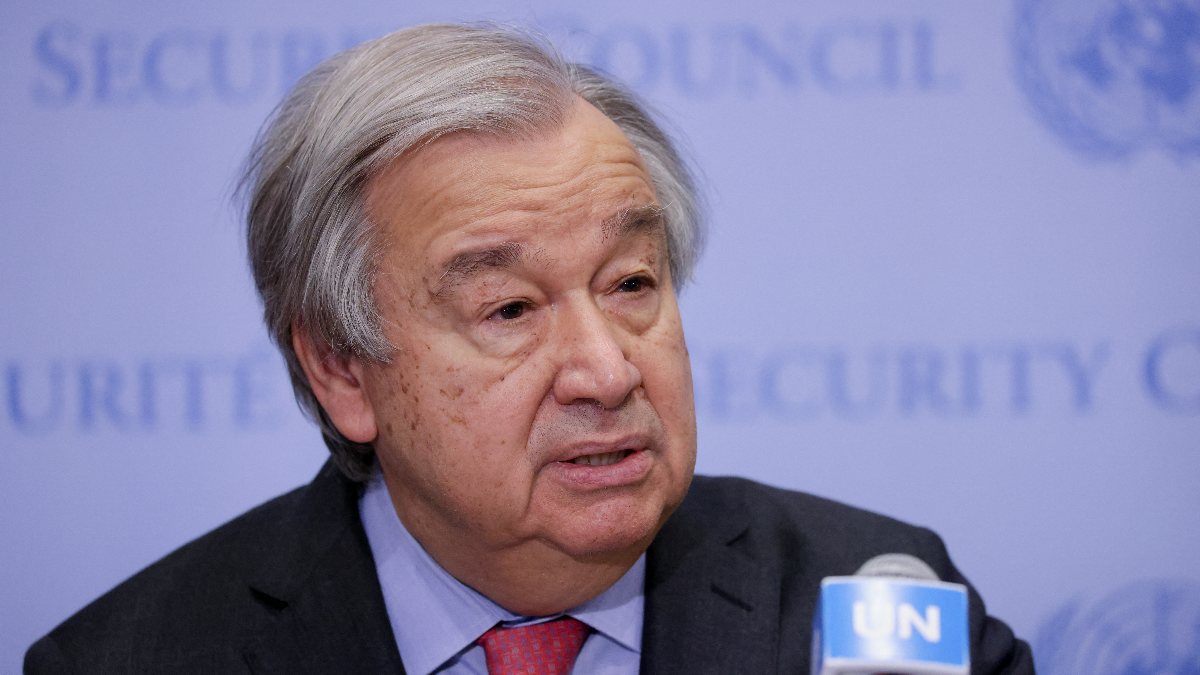 Antonio Guterres warns of fossil fuels