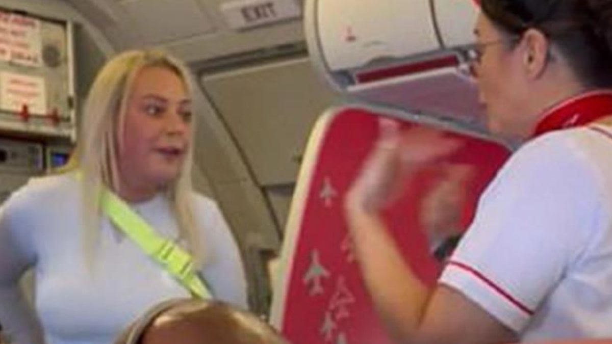 British passenger terrorized the plane arriving in Antalya