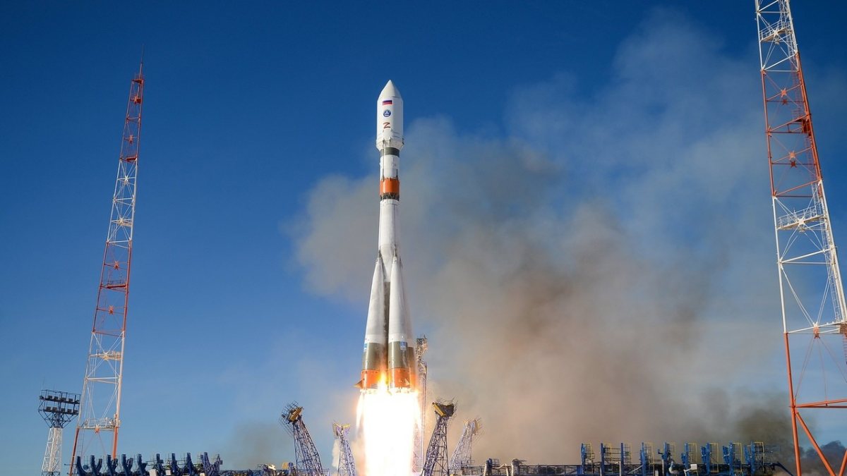 Russia launches Soyuz rocket with letter Z into space