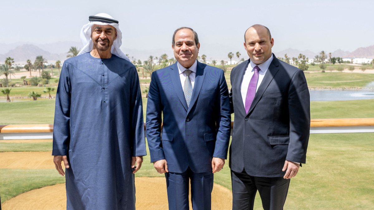 Egypt, Israel and UAE hold trilateral summit