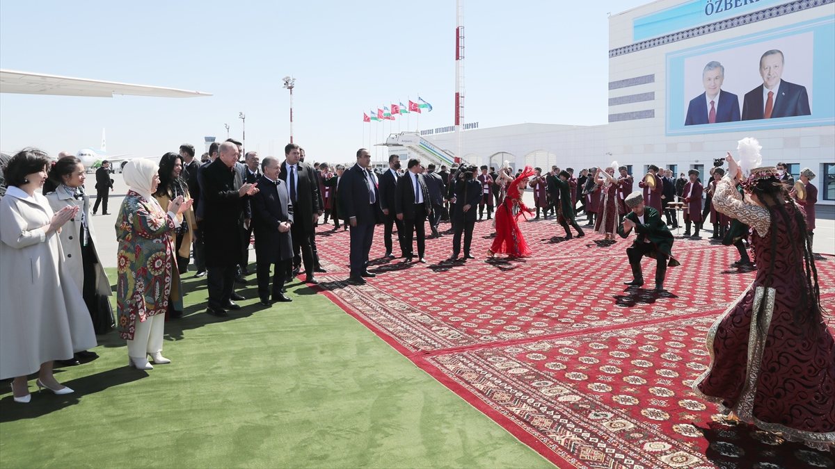 President Erdogan’s contacts with Uzbekistan