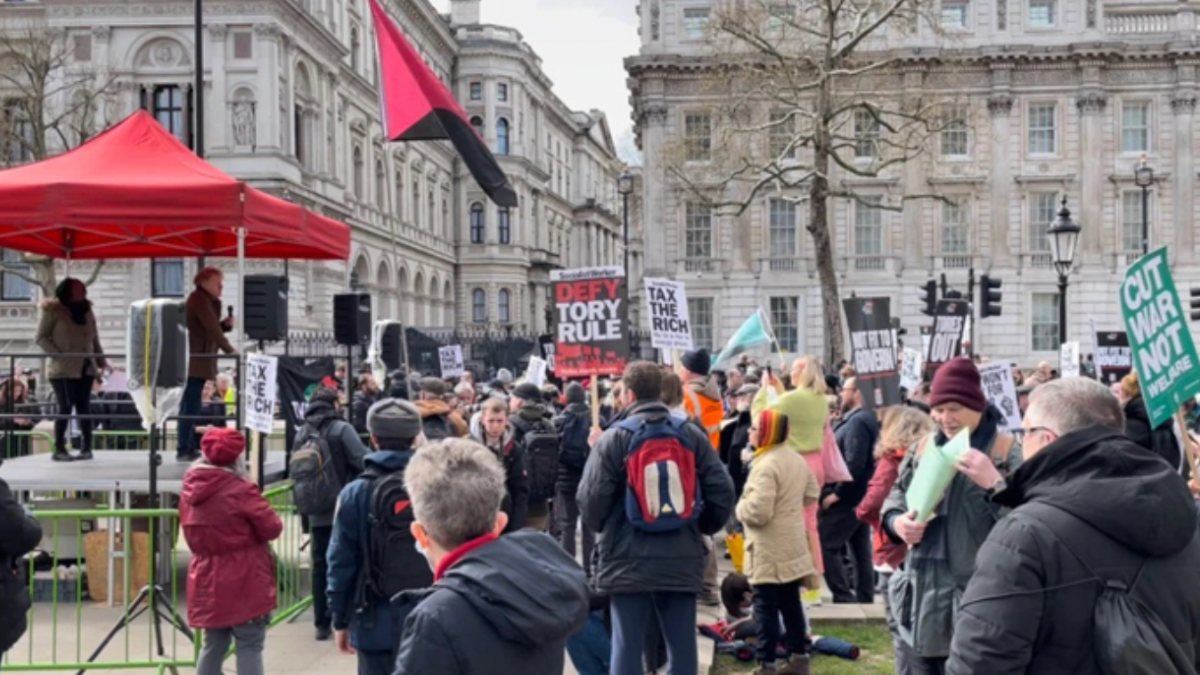 Protest in England