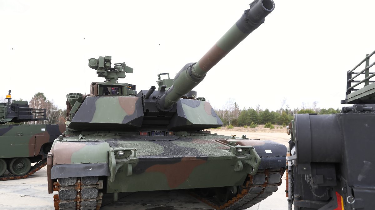 Poland bought 250 Abrams tanks from the USA