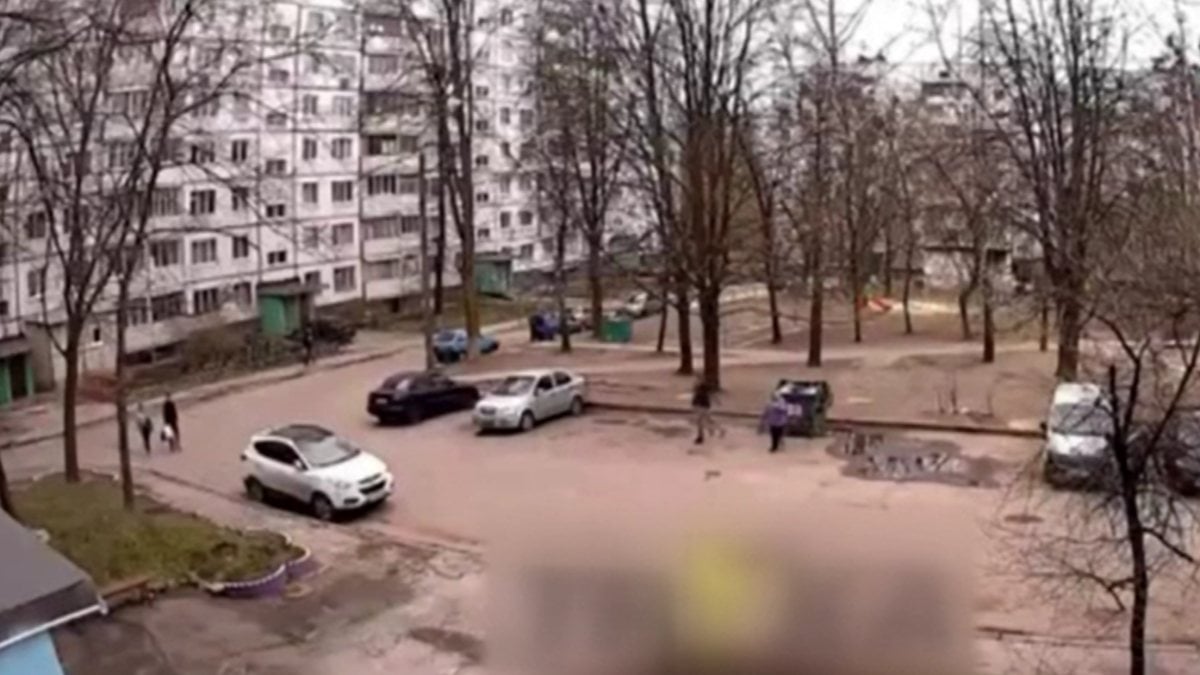 Russia bombarded Kharkov