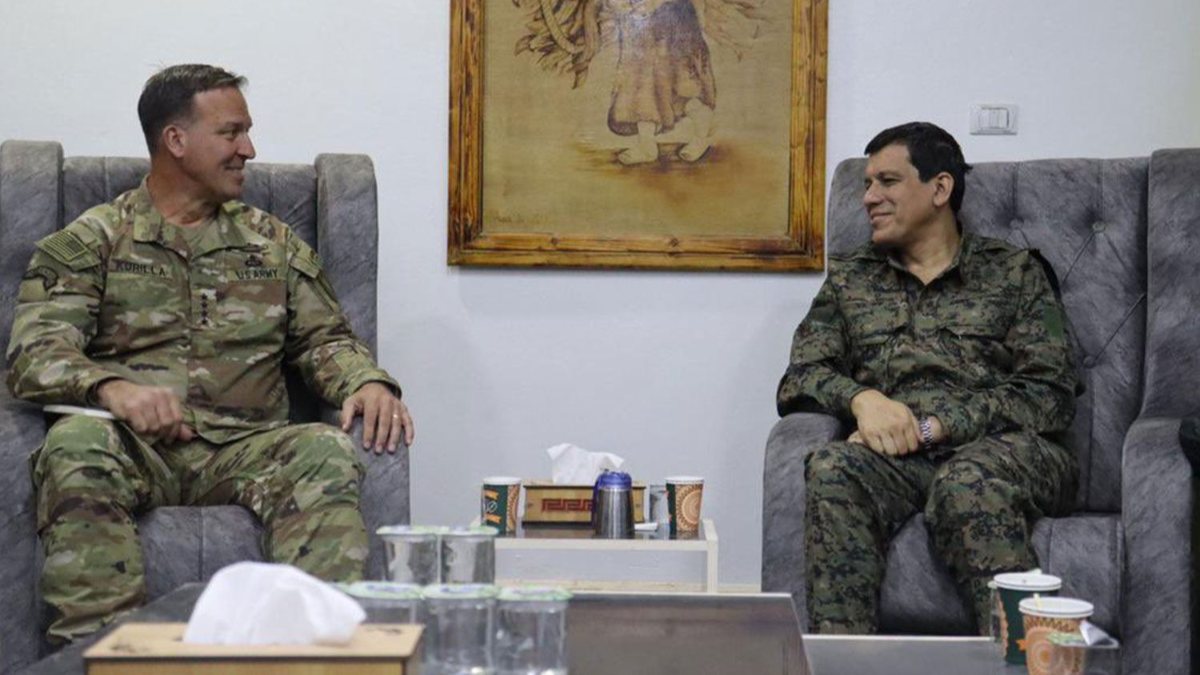 US commander met with YPG ringleader Ferhat Abdi Şirin