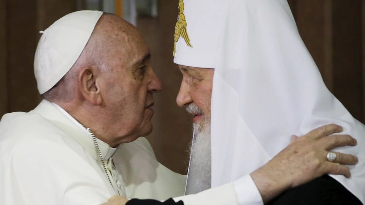 Ukrainian message from Pope to Patriarch Kirill