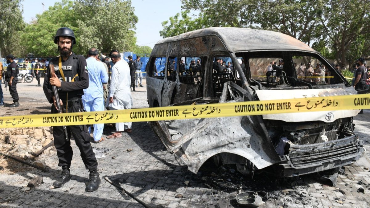 Explosion in Karachi, Pakistan: There are dead and injured