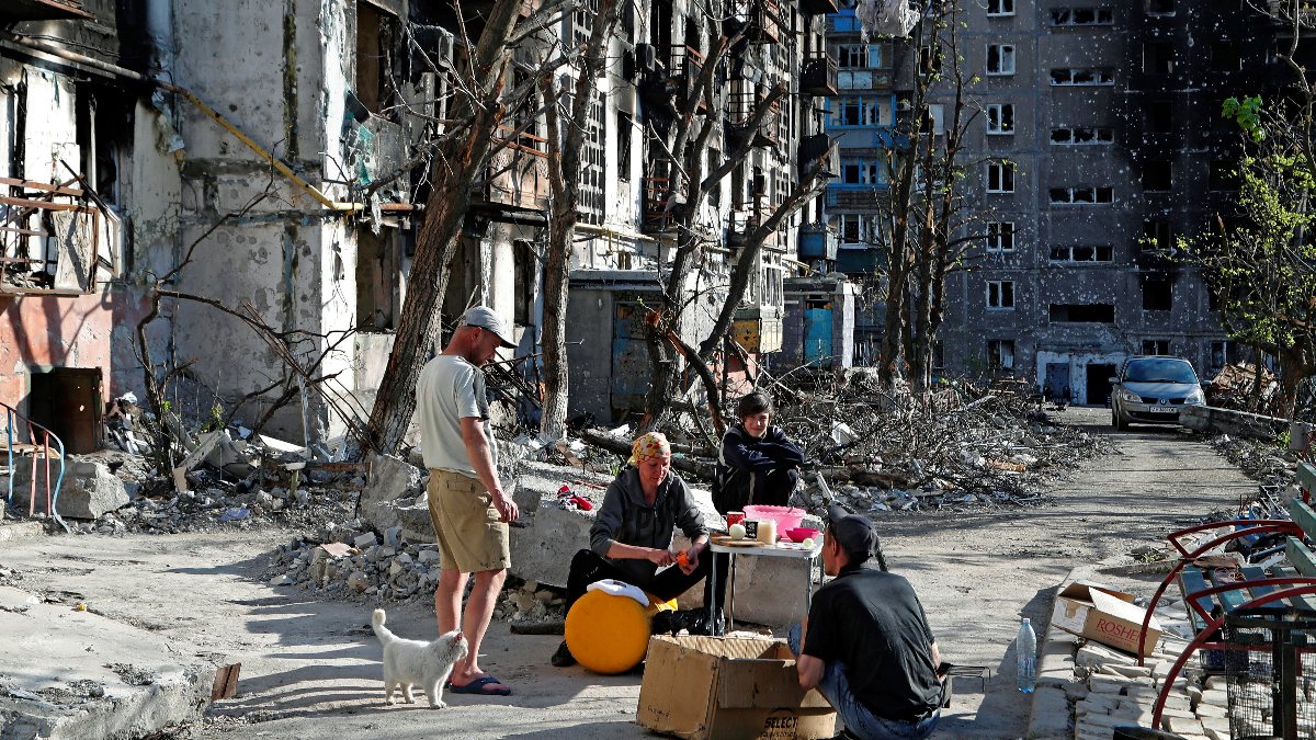 The final state of Mariupol under attack