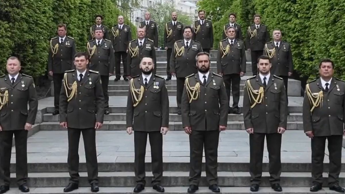 Eid video from the Ukrainian Armed Forces accompanied by salawat