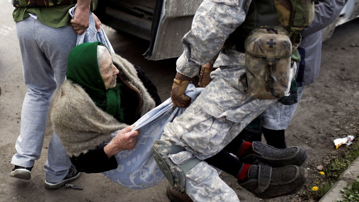 Evacuations continue in Ukraine