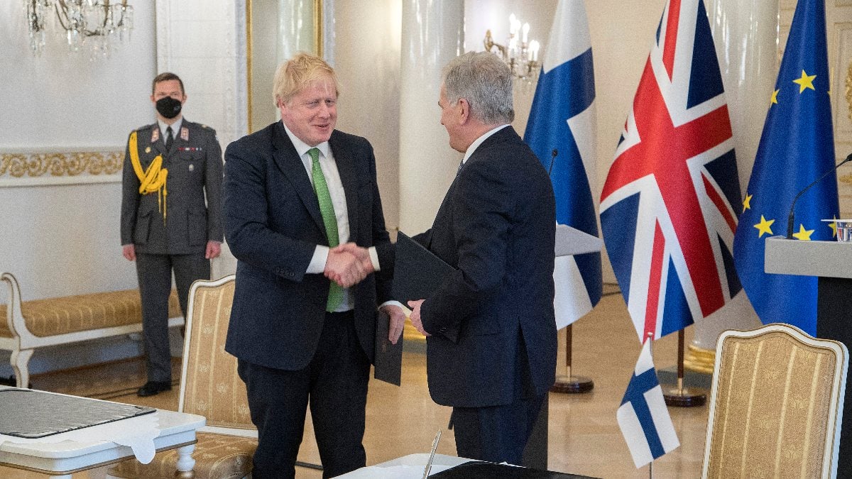 Boris Johnson: NATO is not a threat to anyone
