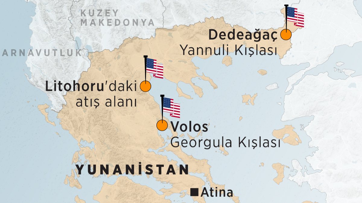 The US will settle in 4 bases in Greece