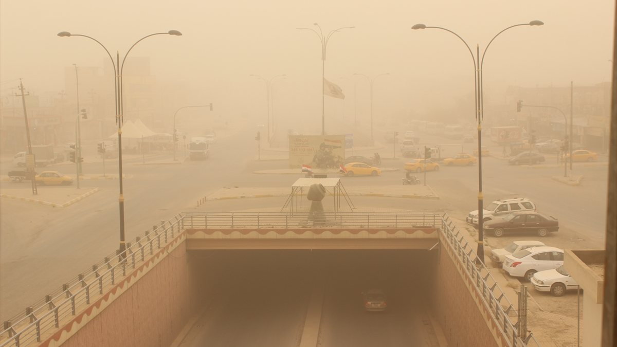Sandstorm in Iraq: Flights stopped