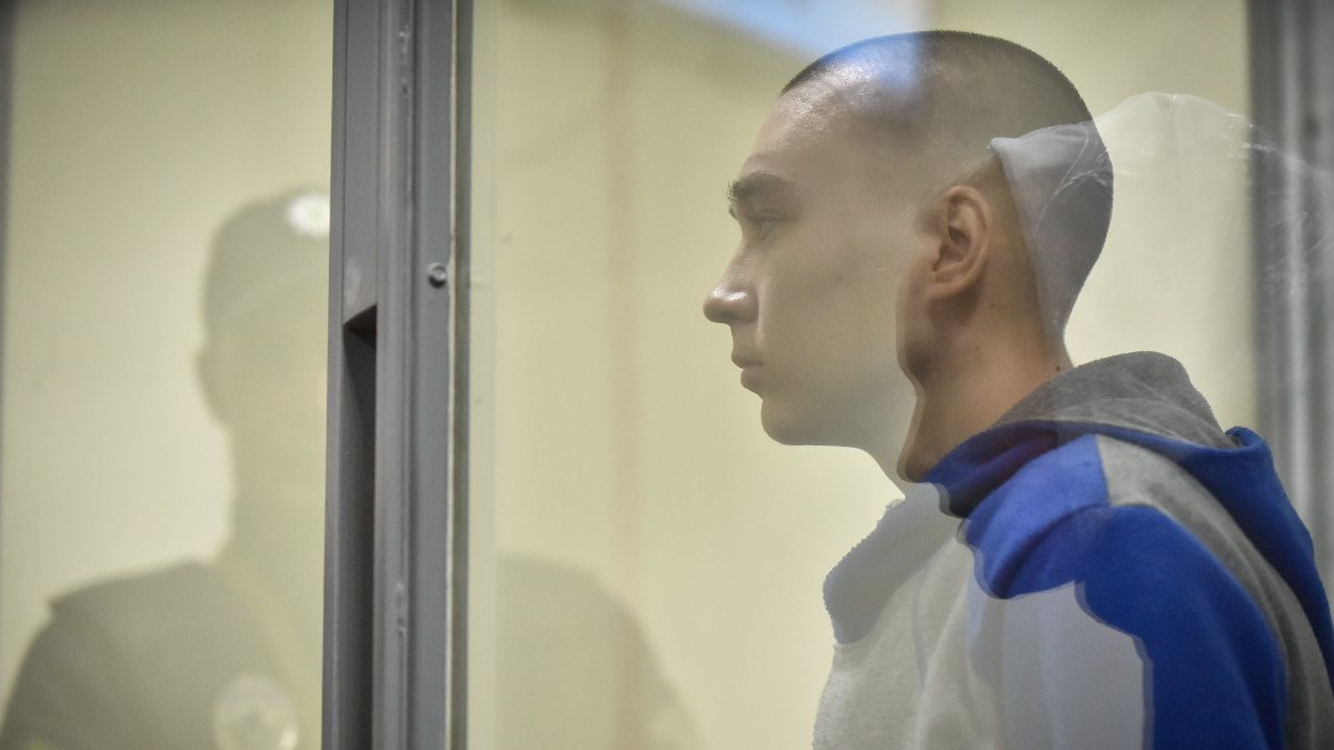 Russian soldier who killed a Ukrainian civilian stood trial in Kiev