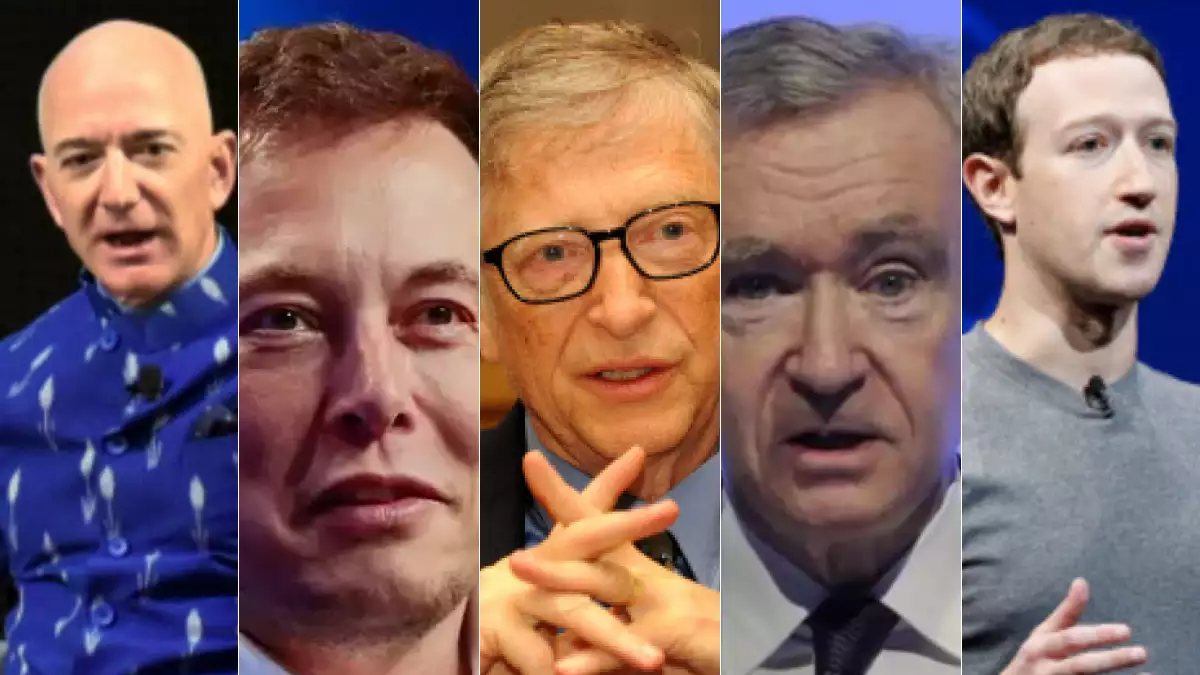 The world’s 50 richest people lost $563 billion in 2022