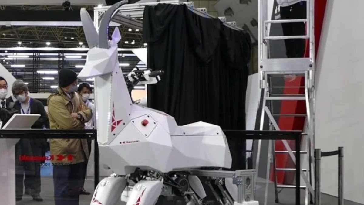 Goat-designed robot in Japan: BEX