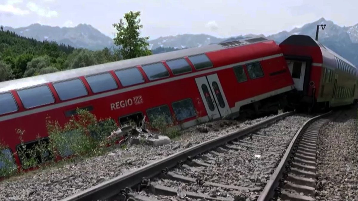 disastrous train accident in germany