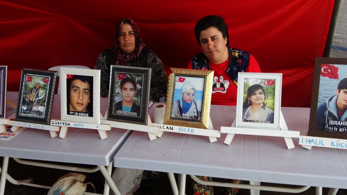 Diyarbakır'daki evlat nöbetinde bin 13'ncü güne girildi