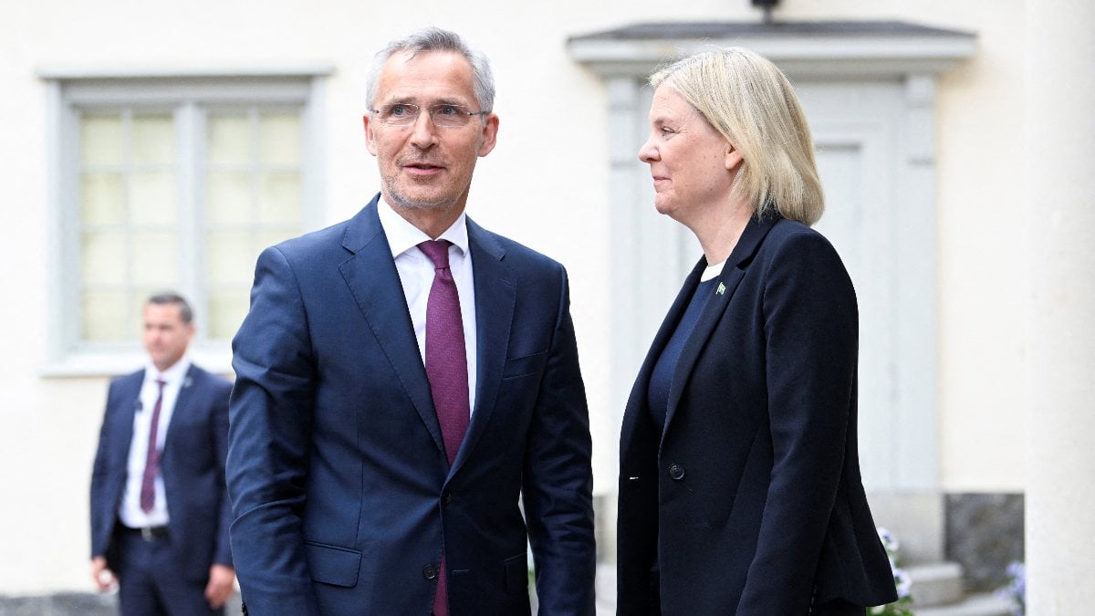 Jens Stoltenberg meets with Swedish Prime Minister Andersson