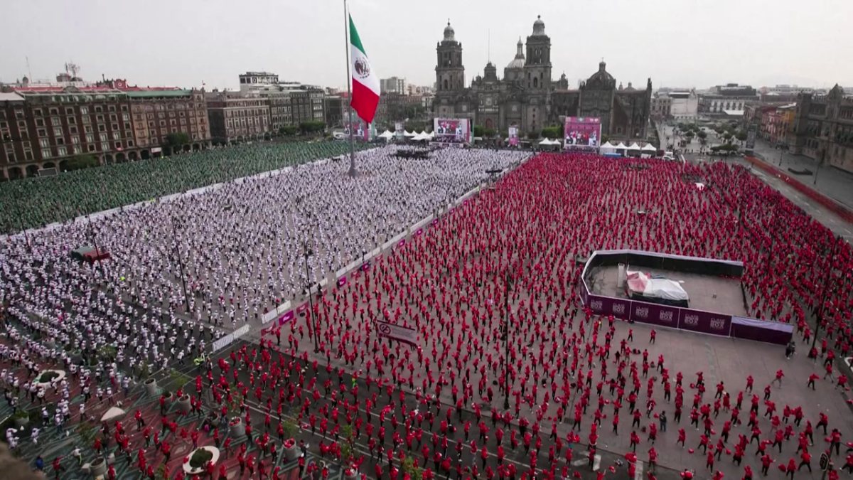 World’s largest boxing class held in Mexico