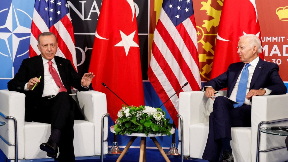 President Erdoğan met with US President Joe Biden