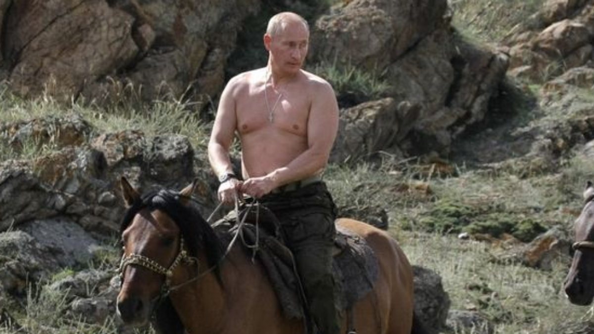 From Putin posing on a horse to Western leaders: You would look disgusting