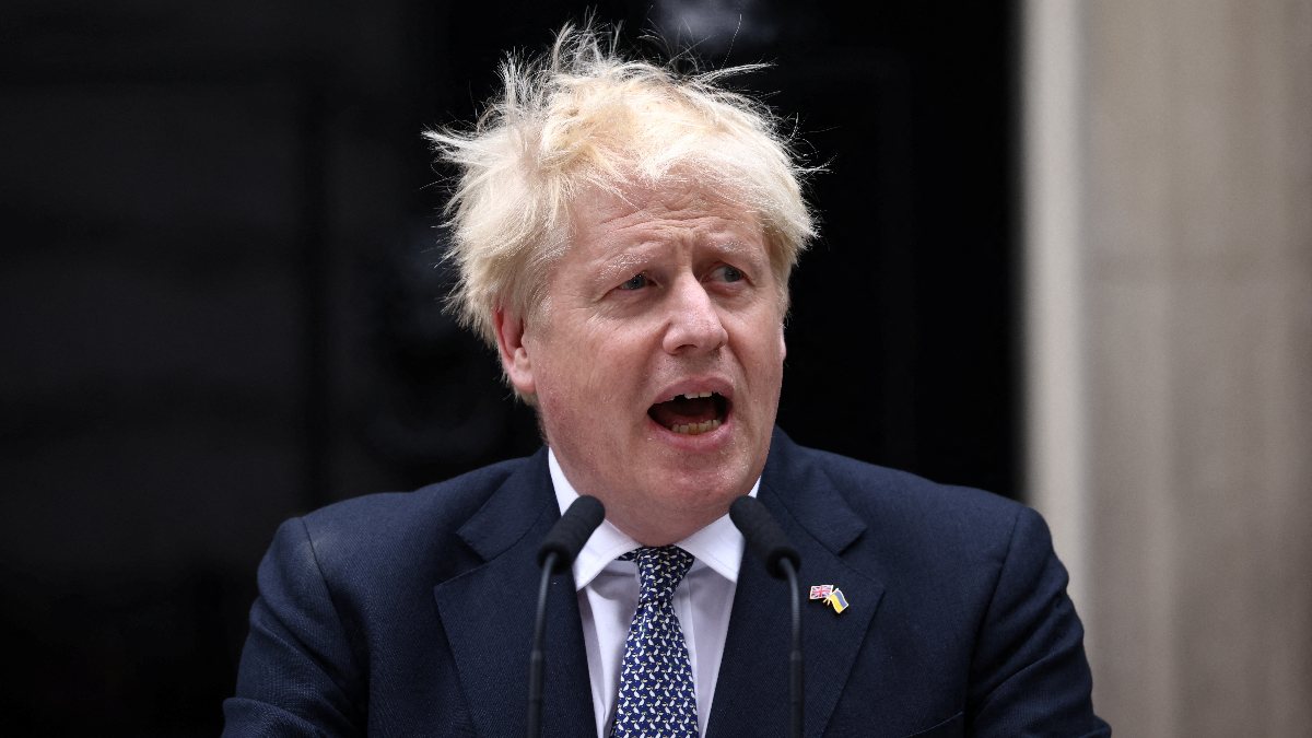 Boris Johnson announces his resignation