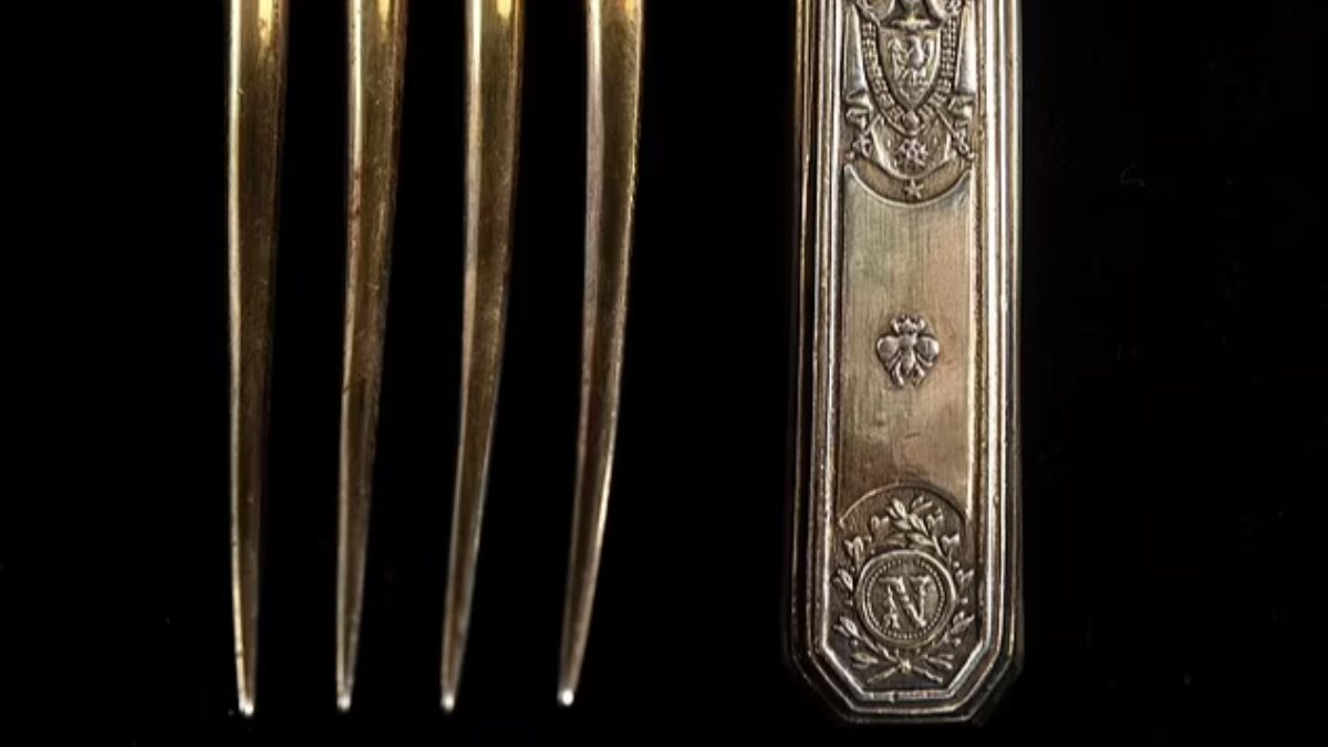 Cutlery of Napoleon Bonaparte sold at auction