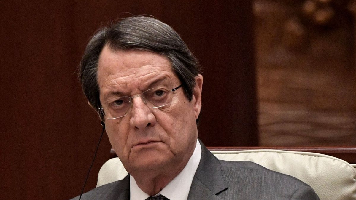 Unlimited sharing from the leader of the Greek Cypriot side Anastasiadis