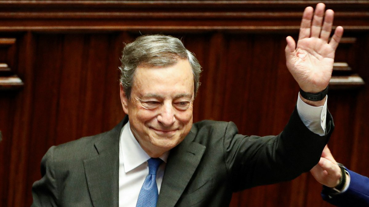 Italian Prime Minister Draghi resigns