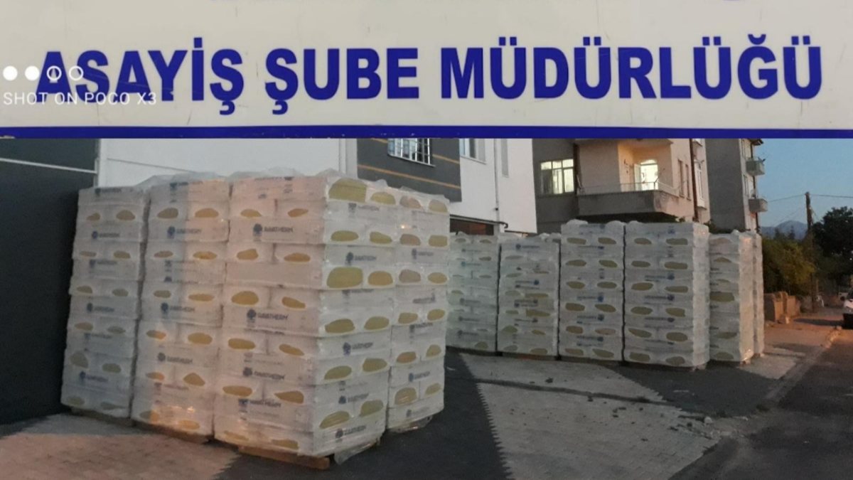 Kayseri'de depodan 450 bin TL'lik malzeme çalan şüpheliler yakalandı