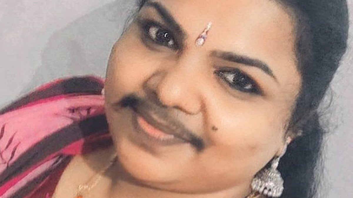 Mustache-growing Shyja is spoken in India