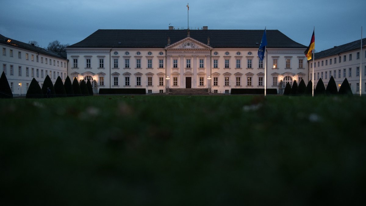 The lights of the Presidential Palace in Germany will be turned off to save
