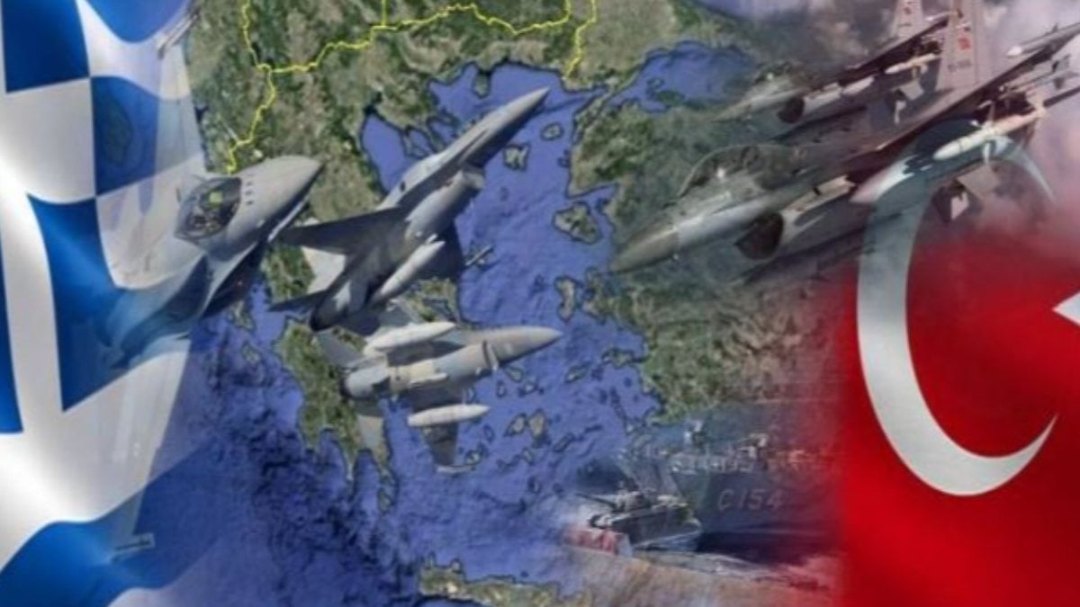 Military power comparison was made in Greece with Turkey