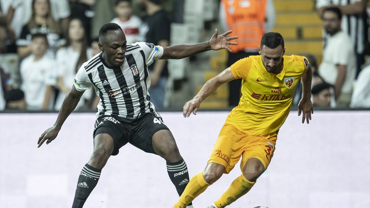Beşiktaş, Kayserispor'u tek golle yendi