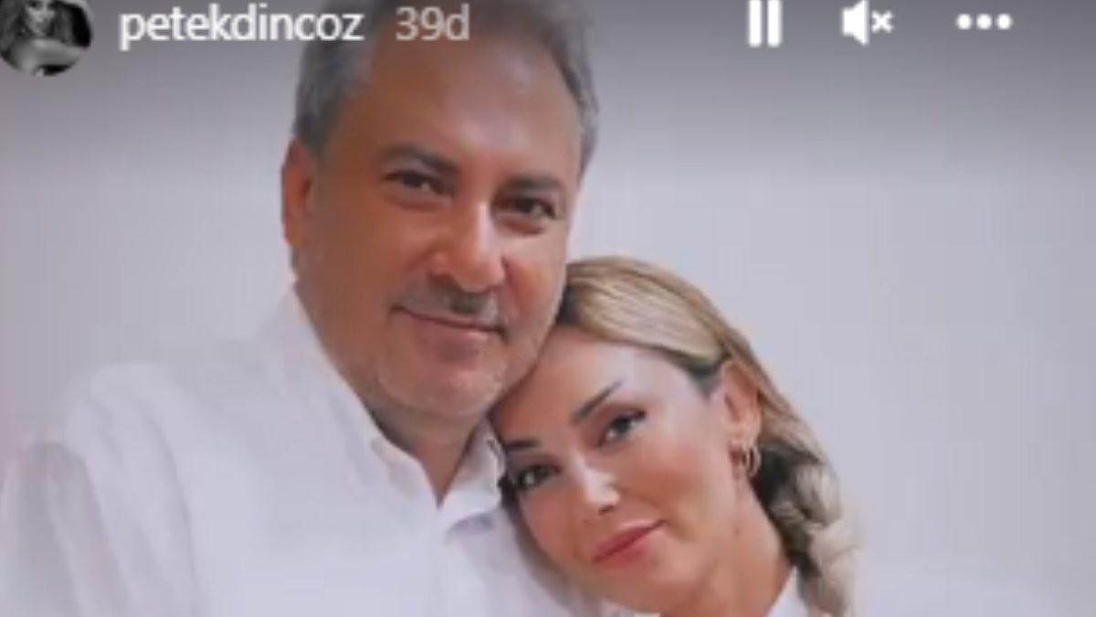 Petek Dinçöz, nişanlandı