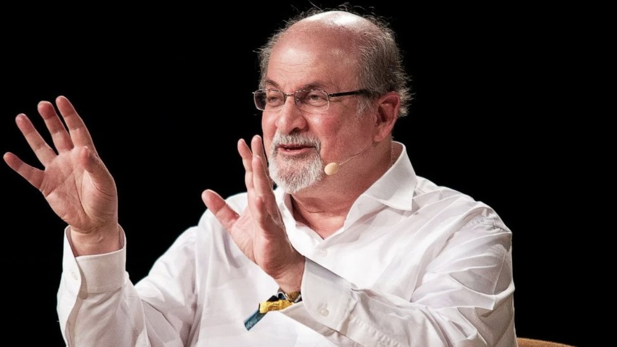 Salman Rushdie, author of ‘The Satanic Verses’, attacked