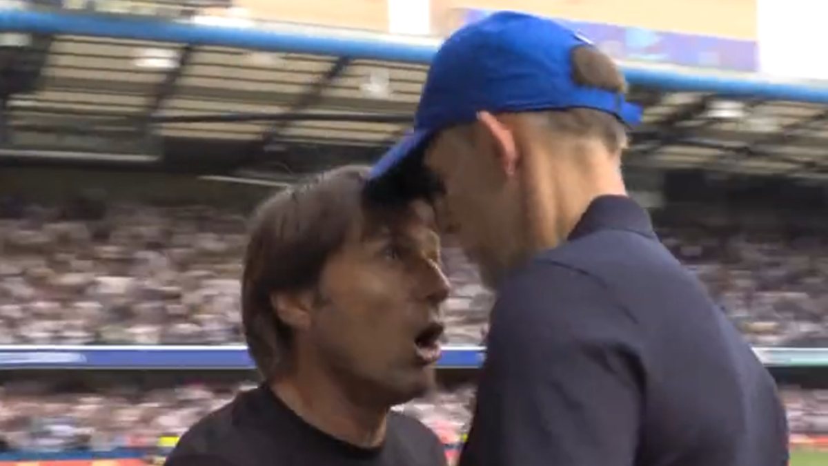 Tuchel ve Conte kavga etti