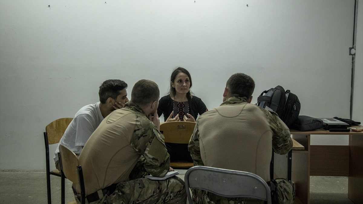 Training from healthcare workers to military personnel in Ukraine
