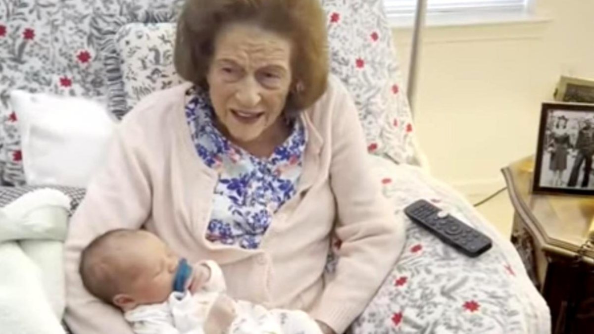 Marguerite Koller, living in the USA, saw her 100th grandchild
