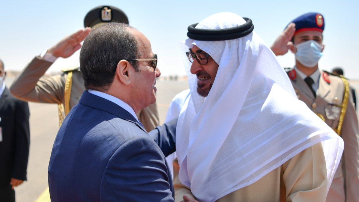 Sisi and Zayed meet in Egypt