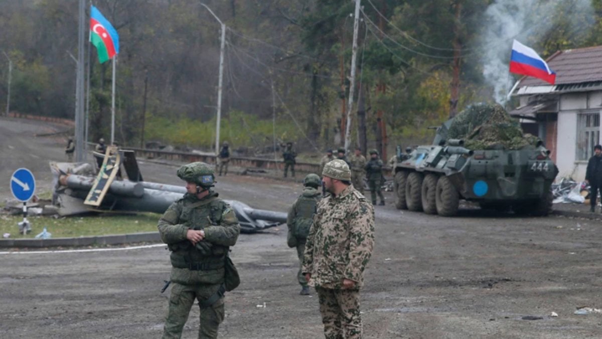 Removing Russian checkpoints in Lachin corridor