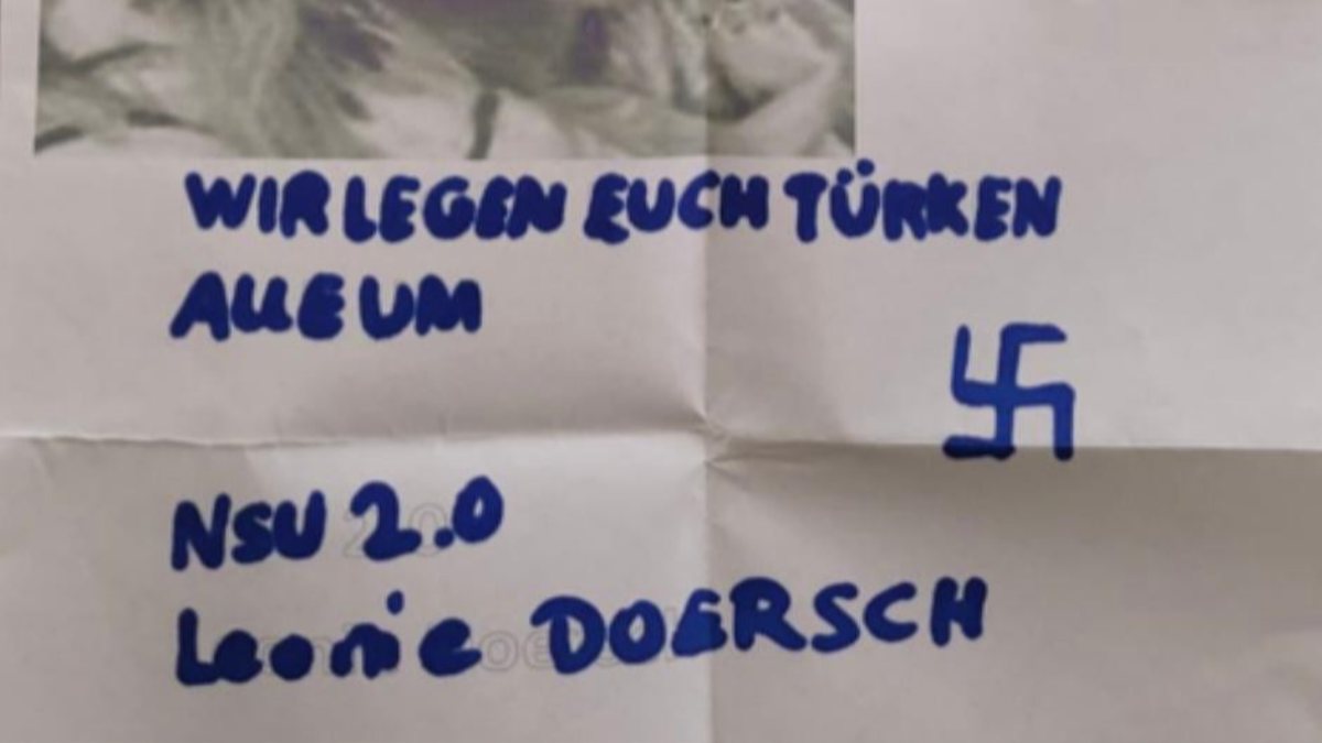 In Germany, a threatening letter was left at the mosque: We will kill the Turks
