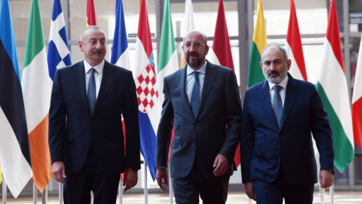 Triple summit from Aliyev, Pashinyan and Michel