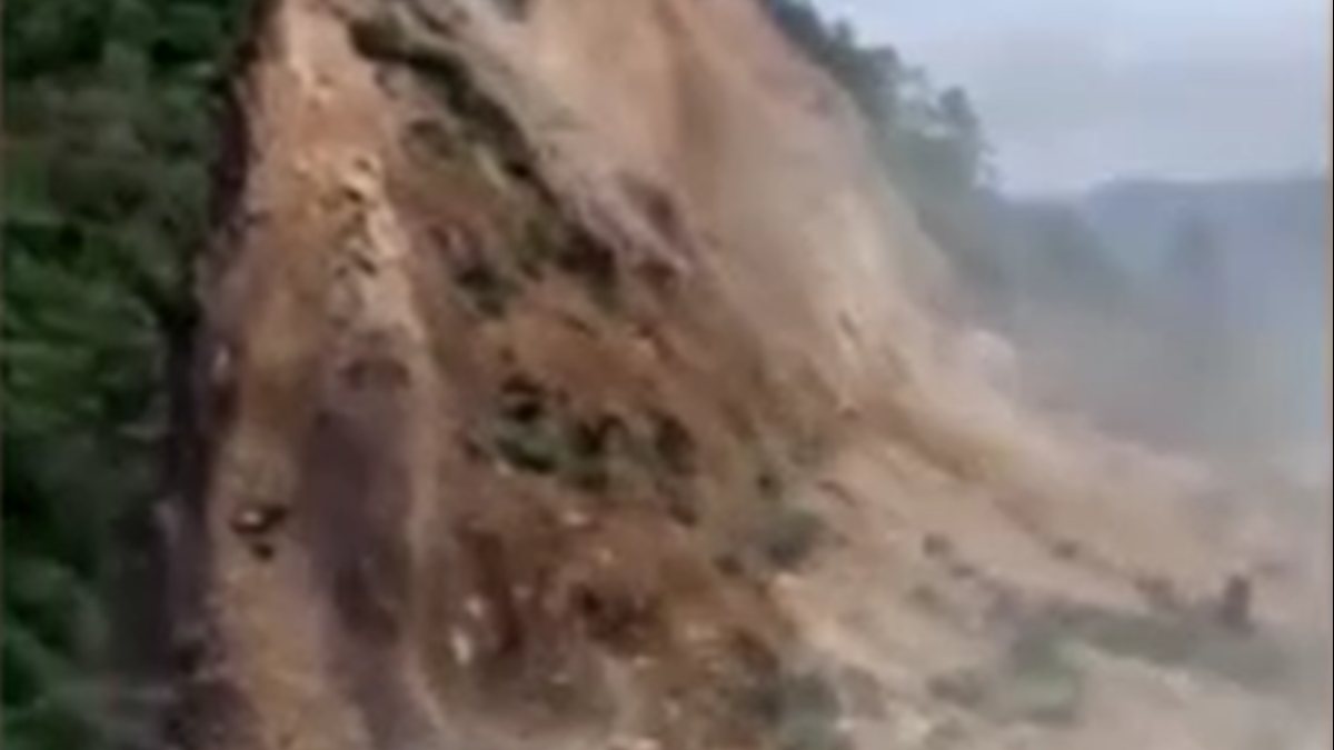 Landslide in Mexico
