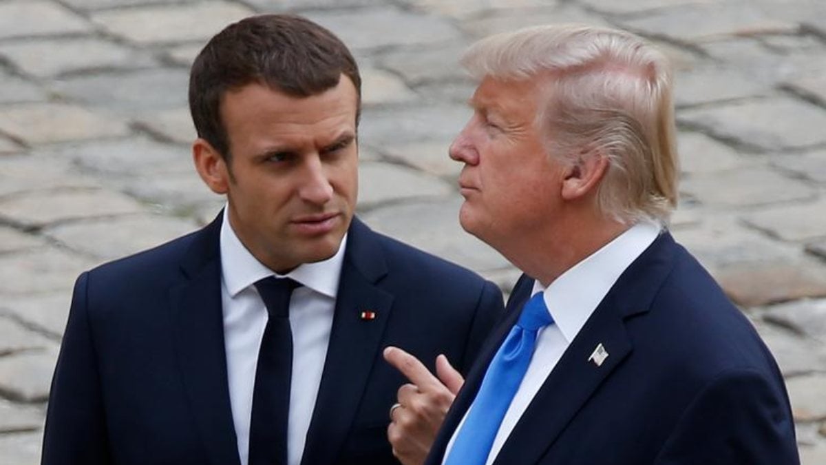 Donald Trump allegedly had intelligence on Macron’s sex life