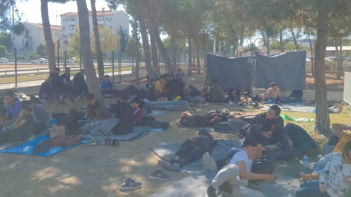 Aydın'da, 92 kaçak göçmen yakalandı