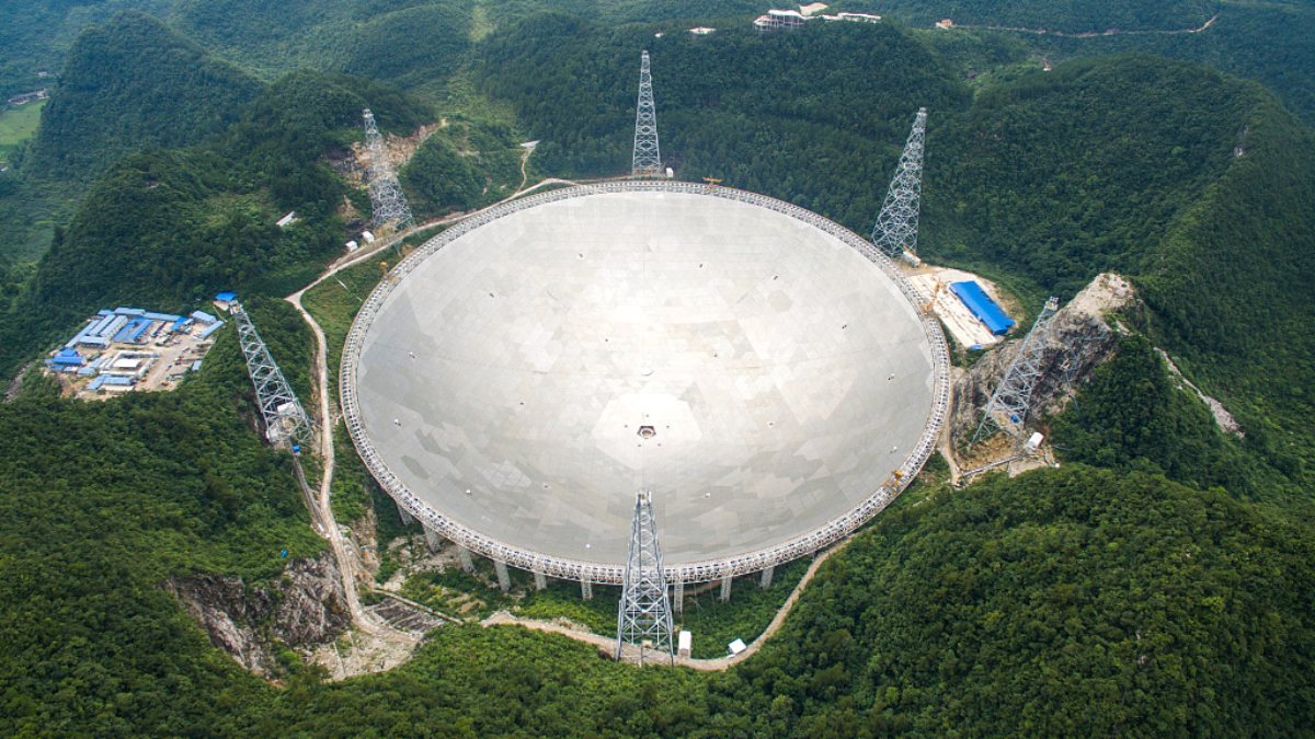 The Chinese FAST telescope has photographed the Milky Way